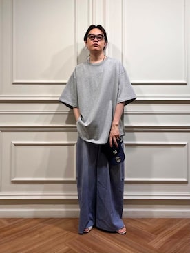 「アーバンリサーチ」｜「アイテム（キャップ）」を使った、tkoさん（メンズ・174cm）の夏コーディネート