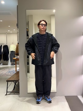 「アイテム（その他アウター）」を使った、tkoさん（メンズ・174cm）の秋コーディネート