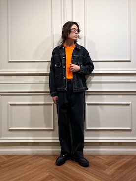 「URBAN RESEARCH（アーバンリサーチ）のアイテム（デニムパンツ）」を使った、tkoさん（メンズ・174cm）の秋コーディネート