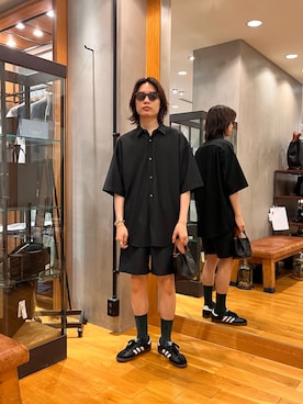 「Hender Scheme（エンダースキーマ）のアイテム」を使った、tkoさん（メンズ・174cm）の夏コーディネート