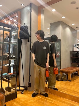 「アイテム（その他シューズ）」を使った、tkoさん（メンズ・174cm）の夏コーディネート