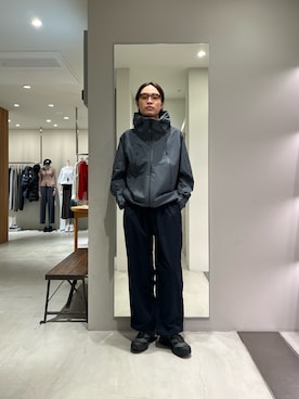「URBAN RESEARCH（アーバンリサーチ）のSALOMON　XT-4 OG GTX（スニーカー、ブラック系）」を使った、tko(オッチー)さん（メンズ・174cm）の秋コーディネート