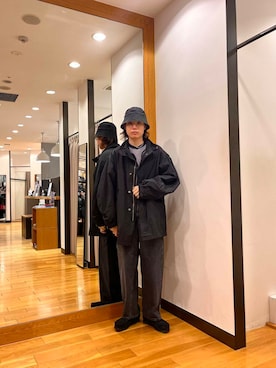 「アイテム（モッズコート）」を使った、tkoさん（メンズ・174cm）の夏コーディネート