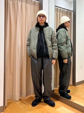 tko(オッチー)さん(メンズ・174cm)の冬コーディネート