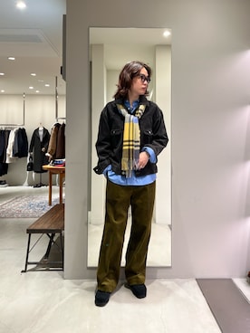 「アイテム（テーラードジャケット）」を使った、tkoさん（メンズ・174cm）の秋コーディネート