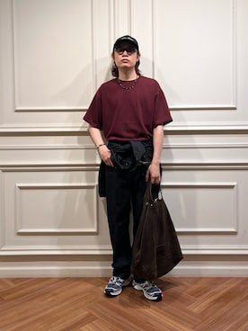 「アイテム（デニムジャケット）」を使った、tkoさん（メンズ・174cm）の夏コーディネート