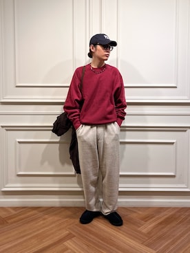 「アイテム（モッズコート）」を使った、tkoさん（メンズ・174cm）の秋コーディネート