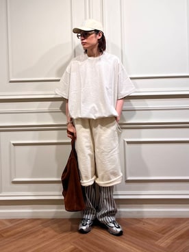 「URBAN RESEARCH（アーバンリサーチ）のアイテム（パンツ）」を使った、tkoさん（メンズ・174cm）の夏コーディネート