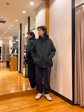 「アイテム（ミリタリージャケット）」を使った、tkoさん（メンズ・174cm）の秋コーディネート