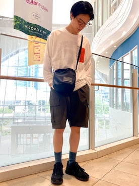「WILD THINGS（ワイルドシングス）のアイテム（パンツ）」を使った、tkoさん（メンズ・174cm）の秋コーディネート