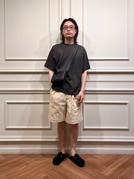 「アイテム（ニット/セーター）」を使った、tkoさん（メンズ・174cm）の夏コーディネート