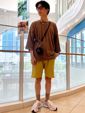 「URBAN RESEARCH Sonny Label（アーバンリサーチサニーレーベル）のアイテム（バッグ）」を使った、tkoさん（メンズ・174cm）の秋コーディネート