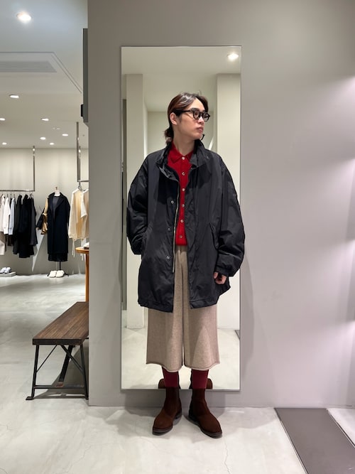 ATON AIR WEATHER SHORT MODS（モッズコート）｜ATON（エイトン）の