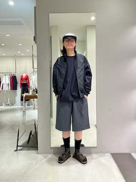 「Wide Dad（ワイドダッド）のアイテム」を使った、tko(オッチー)さん（メンズ・174cm）の夏コーディネート