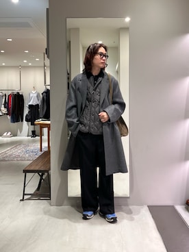 「アイテム（チェスターコート）」を使った、tkoさん（メンズ・174cm・20代）の秋コーディネート