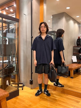 「Hender Scheme（エンダースキーマ）のアイテム」を使った、tkoさん（メンズ・174cm）の夏コーディネート