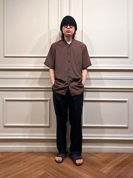 「シルク」｜tkoさん（メンズ・173cm）の夏コーディネート