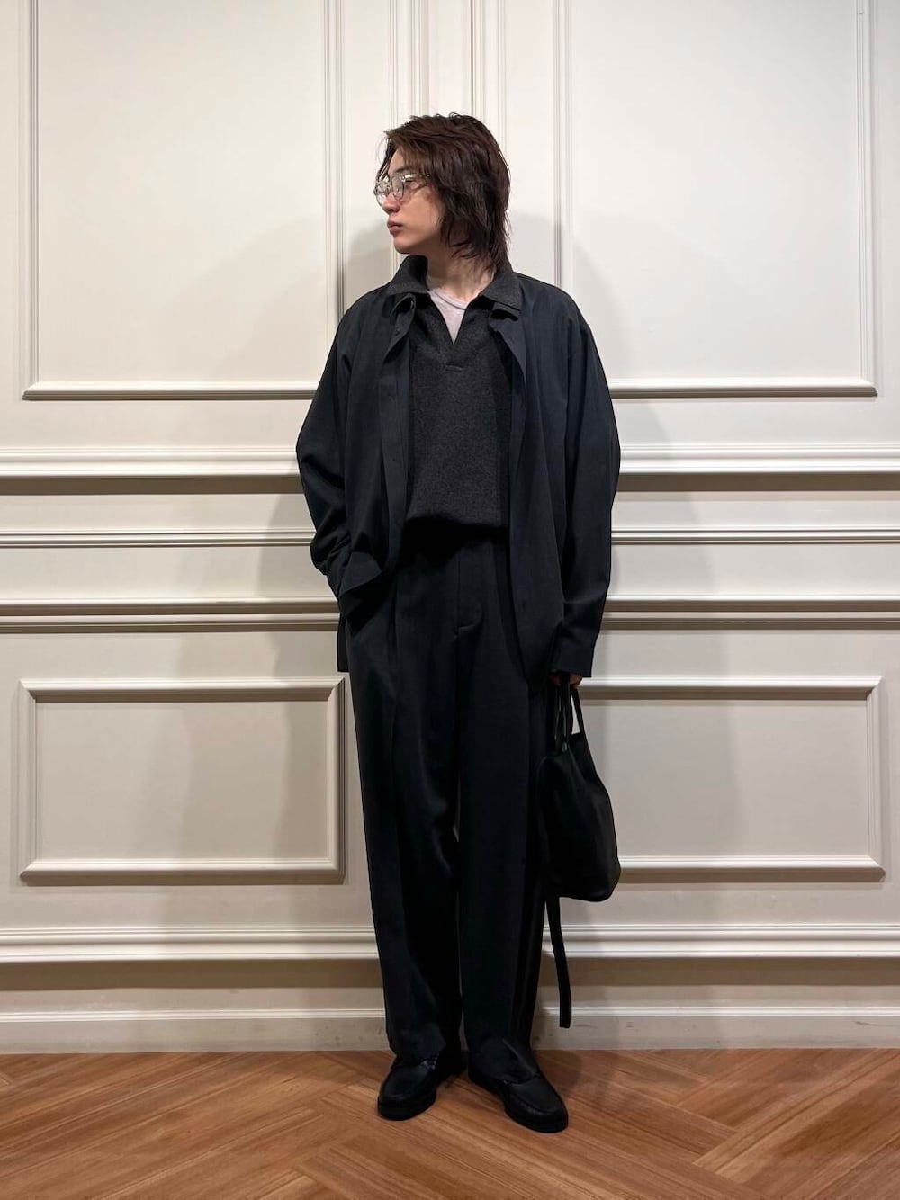 別注』crepuscule×URBAN RESEARCH Linen Skipper Poloを使った人気