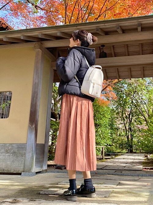 みー Grlのダウンジャケット コートを使ったコーディネート Wear
