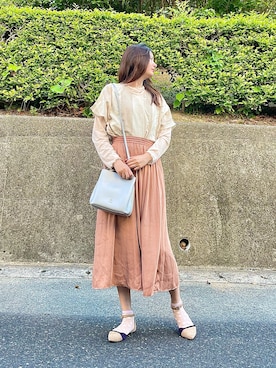 みー🌷さん（レディース・165cm）の春コーディネート