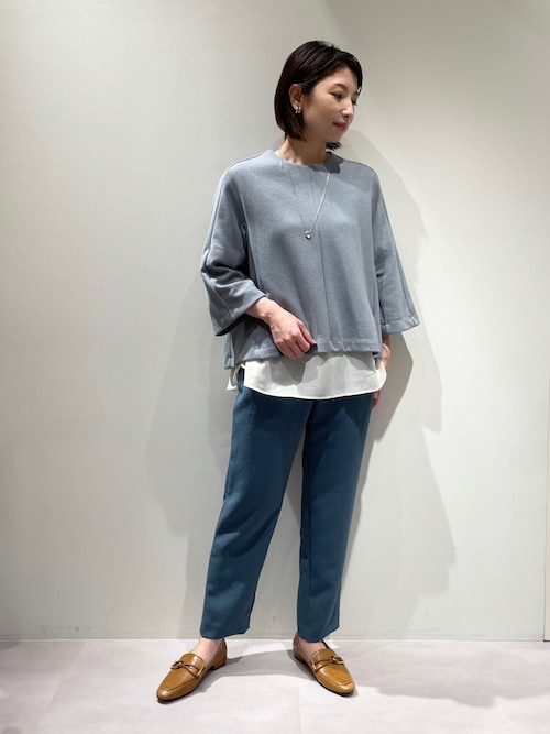 qualite（カリテ） パンツ ヴィンテージダブルクロステーパードパンツ