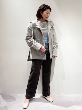 KAWAMURAさん（レディース・160cm）の秋コーディネート