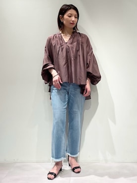 「qualite（カリテ）のアイテム」を使った、KAWAMURAさん（レディース・160cm）の春コーディネート