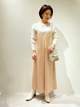 KAWAMURAさん（レディース・160cm）の秋コーディネート