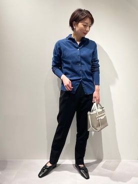 KAWAMURAさん(レディース・160cm)の冬コーディネート