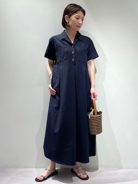 「ＵＶカット」｜KAWAMURAさん（レディース・160cm）の夏コーディネート