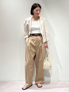 KAWAMURAさん(レディース・160cm)の夏コーディネート