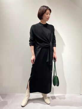 KAWAMURAさん（レディース・160cm）の冬コーディネート