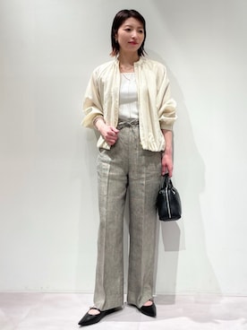 KAWAMURAさん（レディース・160cm）の春コーディネート