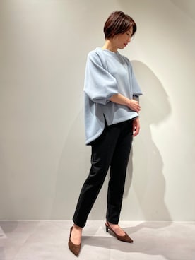 KAWAMURAさん（レディース・160cm）の冬コーディネート