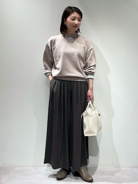 KAWAMURAさん(レディース・160cm)の冬コーディネート