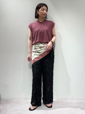 KAWAMURAさん(レディース・160cm)の夏コーディネート