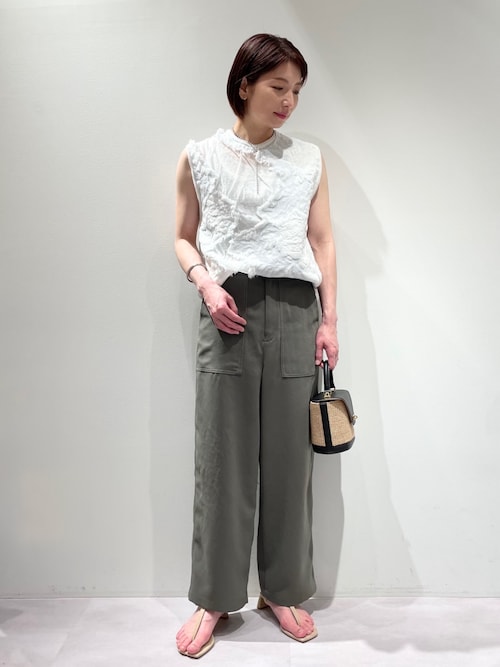 boussole×qualite カットフリンジニット（ニット/セーター）｜qualite 