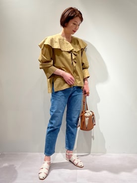 KAWAMURAさん（レディース・160cm）の春コーディネート