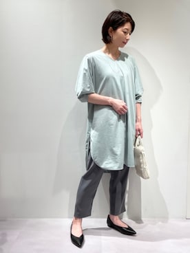 KAWAMURAさん（レディース・160cm）の夏コーディネート