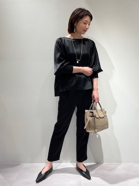 「LOWELL things（ロウェル　シングス）のアイテム」を使った、KAWAMURAさん（レディース・160cm）の秋コーディネート