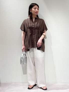 KAWAMURAさん(レディース・160cm)の夏コーディネート