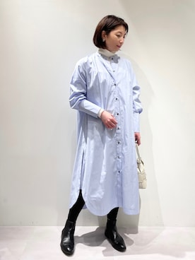 KAWAMURAさん（レディース・160cm）の冬コーディネート