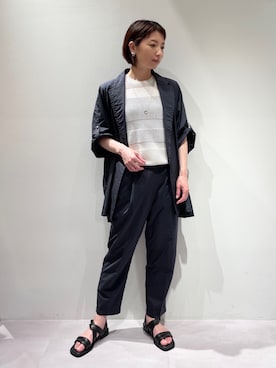 KAWAMURAさん（レディース・160cm）の夏コーディネート