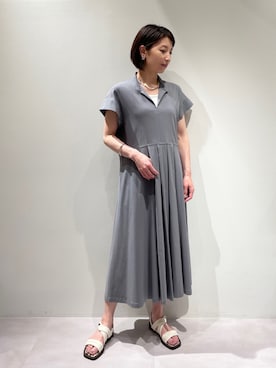 KAWAMURAさん（レディース・160cm）の夏コーディネート