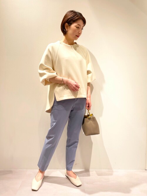新色追加》フォルムエアリーカットソー（Tシャツ/カットソー