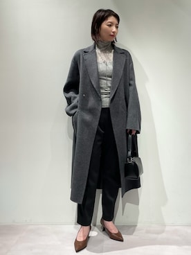 「qualite（カリテ）のアイテム（ジャケット/アウター）」を使った、KAWAMURAさん（レディース・160cm）の秋コーディネート