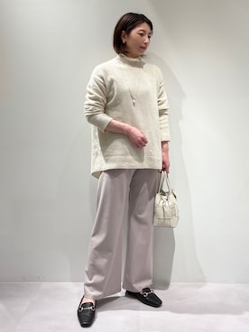 KAWAMURAさん（レディース・160cm）の冬コーディネート