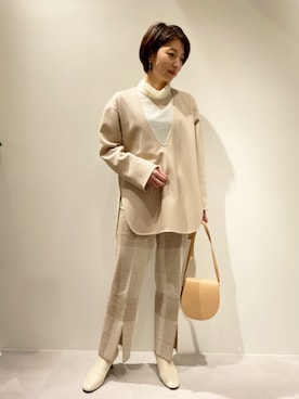 KAWAMURAさん（レディース・160cm）の秋コーディネート