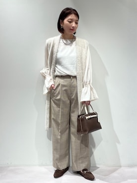 KAWAMURAさん（レディース・160cm）の秋コーディネート