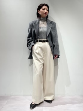 KAWAMURAさん（レディース・160cm）の秋コーディネート